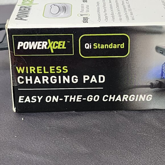 PowerXcel Qi Standard Easy on the Go Wireless Fast Charging Pad for Qi Phones - Picture 10 of 16